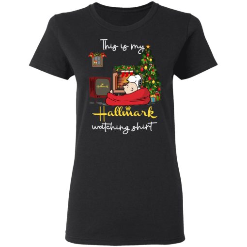 Snoopy This Is My Hallmark Watching T-Shirts, Hoodies, Long Sleeve 9