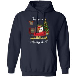 Snoopy This Is My Hallmark Watching T-Shirts, Hoodies, Long Sleeve 45