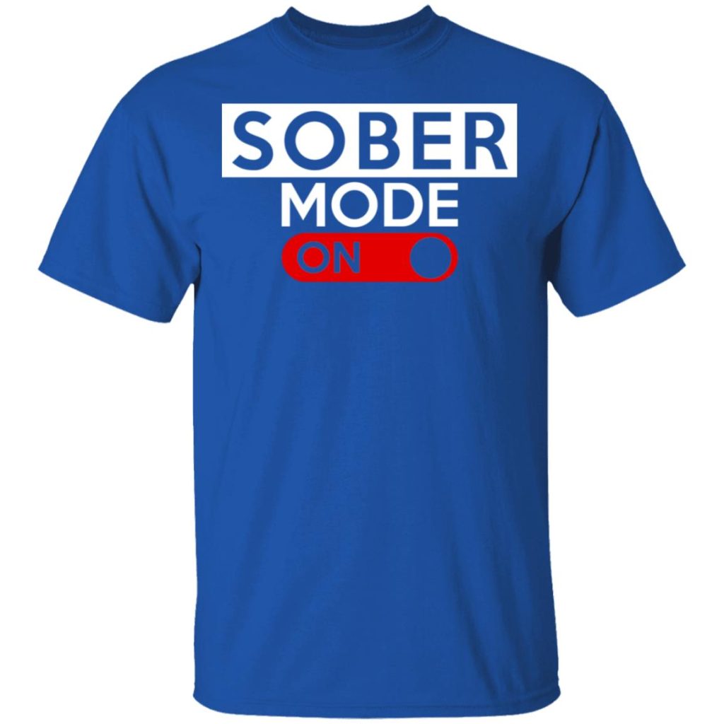 sober october t shirt