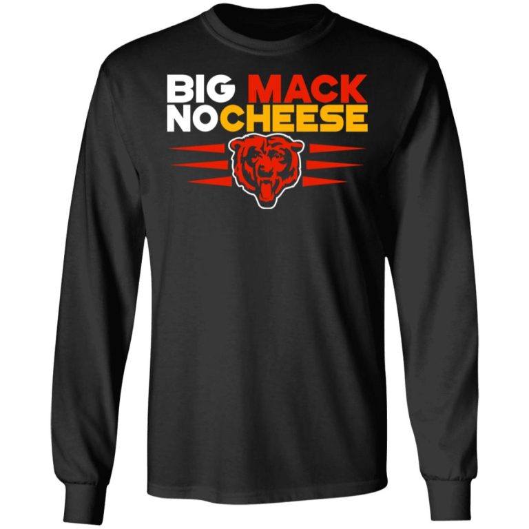 big mac no cheese bears shirt