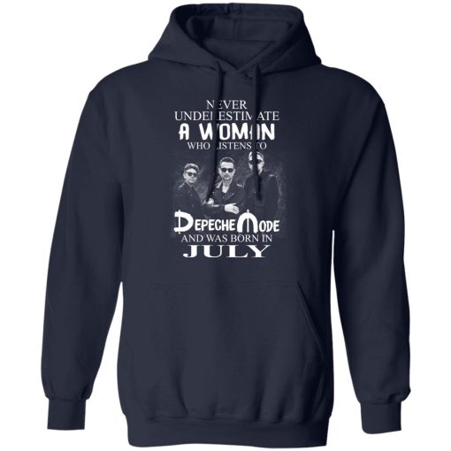 A Woman Who Listens To Depeche Mode And Was Born In July T-Shirts, Hoodies, Long Sleeve 21
