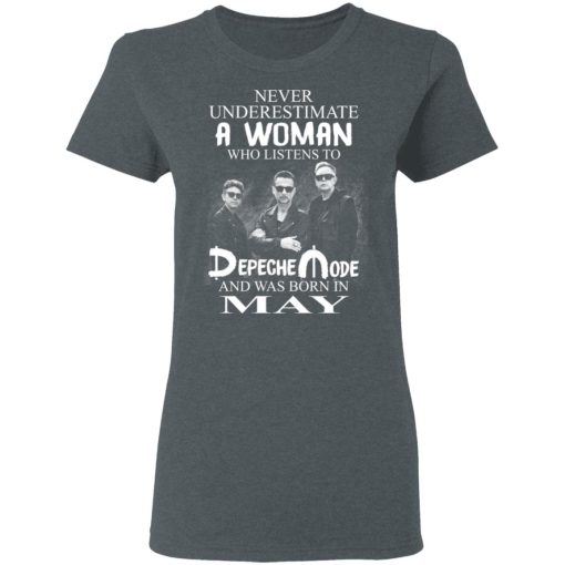 A Woman Who Listens To Depeche Mode And Was Born In May T-Shirts, Hoodies, Long Sleeve 11