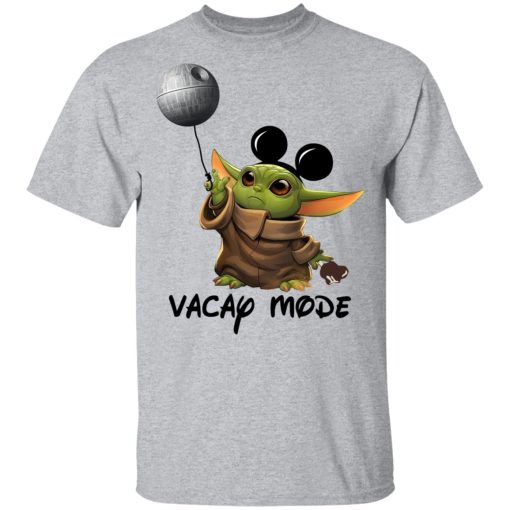 Baby Yoda Mickey mouse Vacay Mode T-Shirts, Hoodies, Long Sleeve 5
