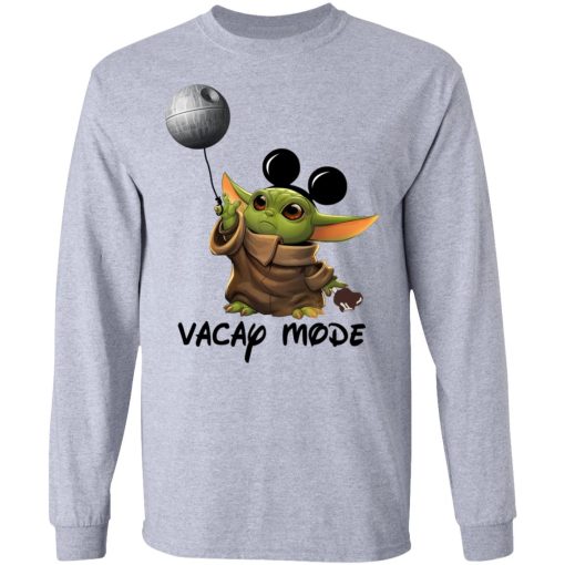 Baby Yoda Mickey mouse Vacay Mode T-Shirts, Hoodies, Long Sleeve 13