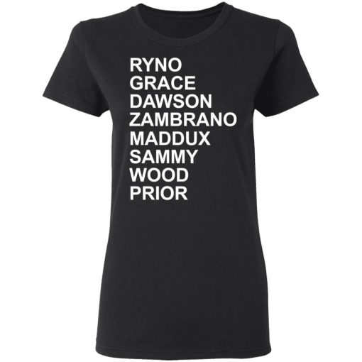 Ryno Grace Dawson Zambrano Maddux Sammy Wood Prior T-Shirts, Hoodies, Long Sleeve 9