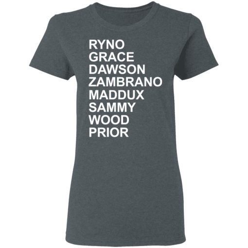 Ryno Grace Dawson Zambrano Maddux Sammy Wood Prior T-Shirts, Hoodies, Long Sleeve 11