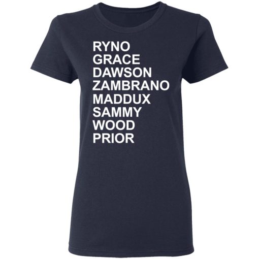 Ryno Grace Dawson Zambrano Maddux Sammy Wood Prior T-Shirts, Hoodies, Long Sleeve 13
