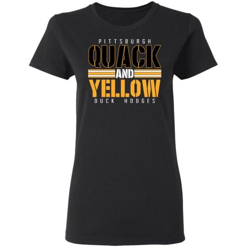 Pittsburgh Quack And Yellow Duck Hodges T-Shirts, Hoodies, Long Sleeve 10