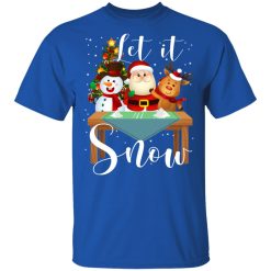 Santa Claus Reindeer Snowman Cocaine Let It Snow T-Shirts, Hoodies, Long Sleeve 31