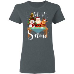 Santa Claus Reindeer Snowman Cocaine Let It Snow T-Shirts, Hoodies, Long Sleeve 35