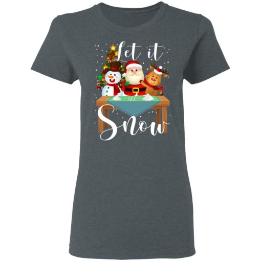 Santa Claus Reindeer Snowman Cocaine Let It Snow T-Shirts, Hoodies, Long Sleeve 11