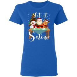 Santa Claus Reindeer Snowman Cocaine Let It Snow T-Shirts, Hoodies, Long Sleeve 39