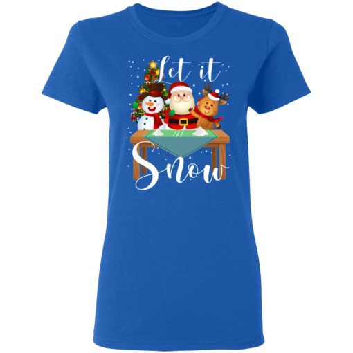 Santa Claus Reindeer Snowman Cocaine Let It Snow T-Shirts, Hoodies, Long Sleeve 15