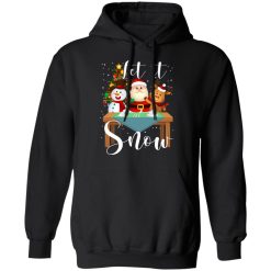 Santa Claus Reindeer Snowman Cocaine Let It Snow T-Shirts, Hoodies, Long Sleeve 43