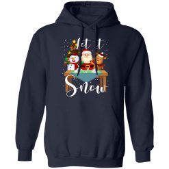 Santa Claus Reindeer Snowman Cocaine Let It Snow T-Shirts, Hoodies, Long Sleeve 45