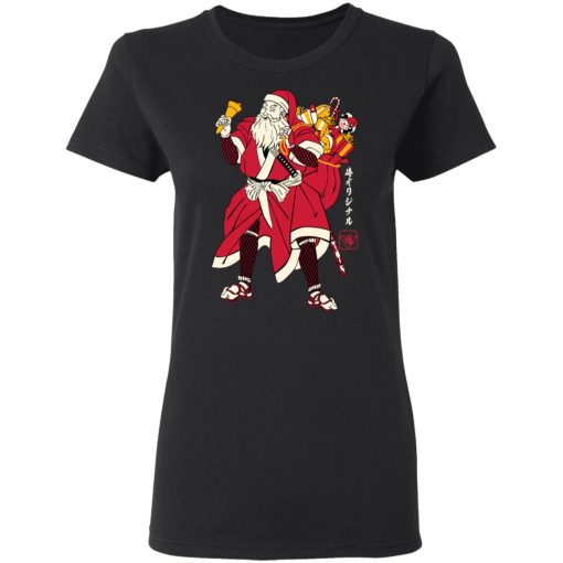 Christmas Santa Samurai T-Shirts, Hoodies, Long Sleeve 9
