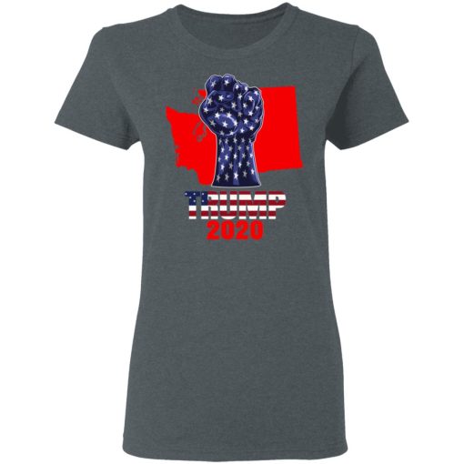 Washington For President Donald Trump 2020 Election Us Flag T-Shirts, Hoodies, Long Sleeve 11