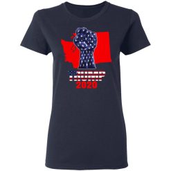 Washington For President Donald Trump 2020 Election Us Flag T-Shirts, Hoodies, Long Sleeve 37