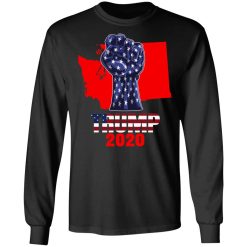 Washington For President Donald Trump 2020 Election Us Flag T-Shirts, Hoodies, Long Sleeve 41