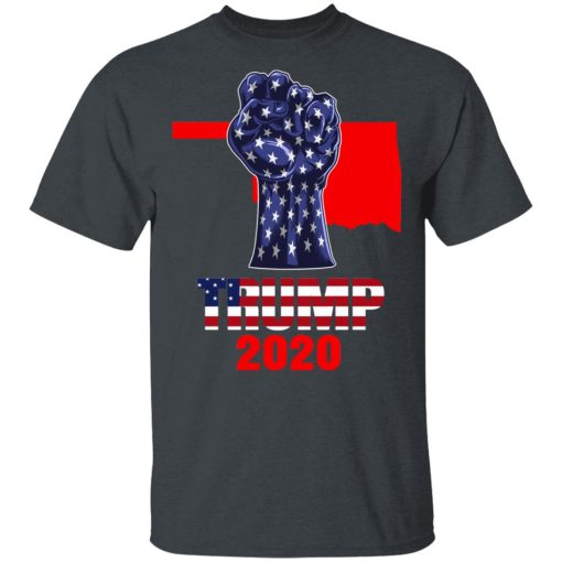 Oklahoma For President Donald Trump 2020 Election Us Flag T-Shirts, Hoodies, Long Sleeve 3