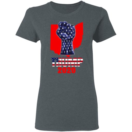 Ohio For President Donald Trump 2020 Election Us Flag T-Shirts, Hoodies, Long Sleeve 10