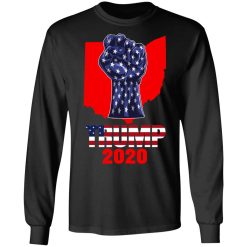 Ohio For President Donald Trump 2020 Election Us Flag T-Shirts, Hoodies, Long Sleeve 41