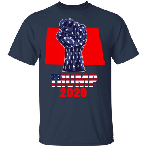 North Dakota 4 President Donald Trump 2020 Election Us Flag T-Shirts, Hoodies, Long Sleeve 5