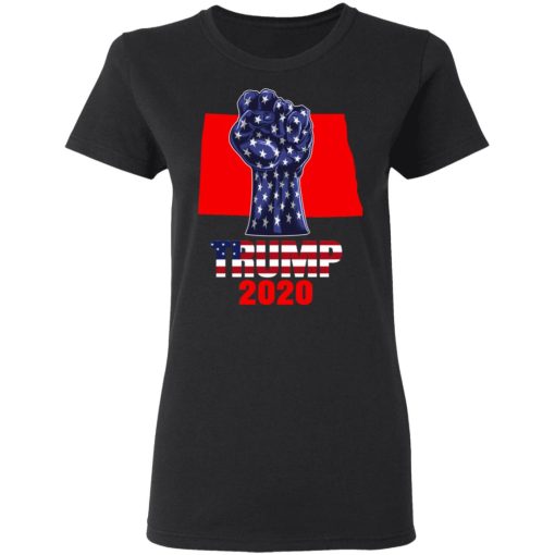 North Dakota 4 President Donald Trump 2020 Election Us Flag T-Shirts, Hoodies, Long Sleeve 9