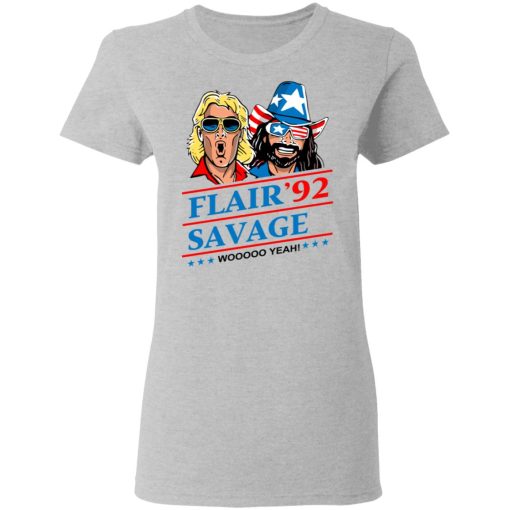 Ric Flair Savage 92 Woo Yeah Women T-Shirt 2