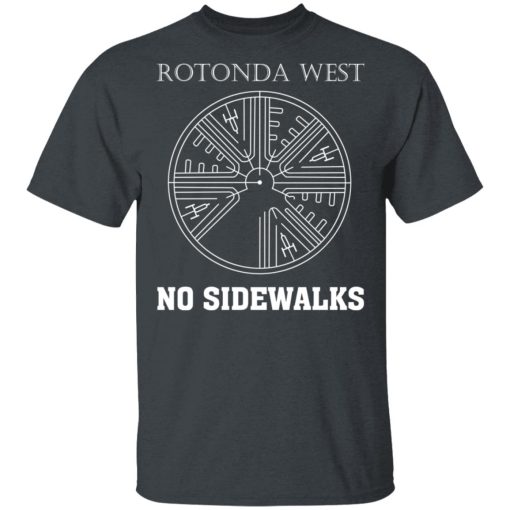 Rotonda West, No Sidewalks T-Shirt 2