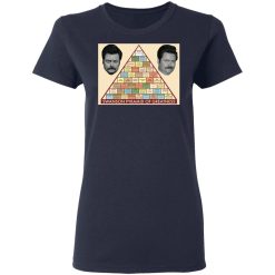 Swanson Pyramid of Greatness Women T-Shirt 2