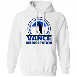 The Office Vance Refrigeration Hoodie White