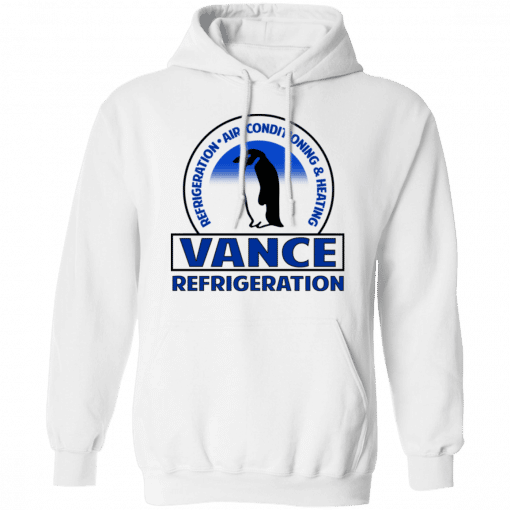The Office Vance Refrigeration Hoodie White