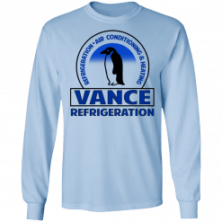 The Office Vance Refrigeration Long Sleeve Light Blue