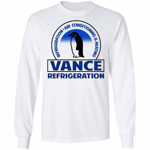 The Office Vance Refrigeration Long Sleeve White