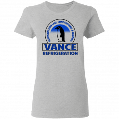 The Office Vance Refrigeration Women T-Shirt Sport Grey