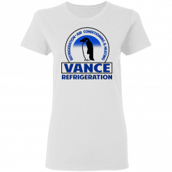 The Office Vance Refrigeration Women T-Shirt White