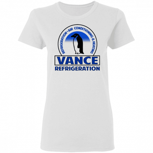 The Office Vance Refrigeration Women T-Shirt White