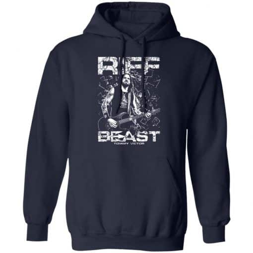 Tommy Victor Prong Riff Beast Hoodie Navy