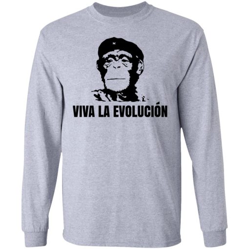 Viva La Evolucion Che Guevara Funny Long Sleeve 3