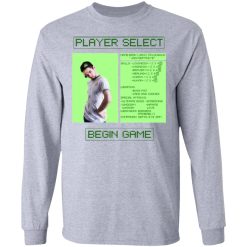 Jacksepticeye Player Select Begin Game T-Shirts, Hoodies, Long Sleeve 35