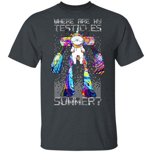 Where Are My Testicles Summer Rick And Morty T-Shirts, Hoodies, Long Sleeve 3