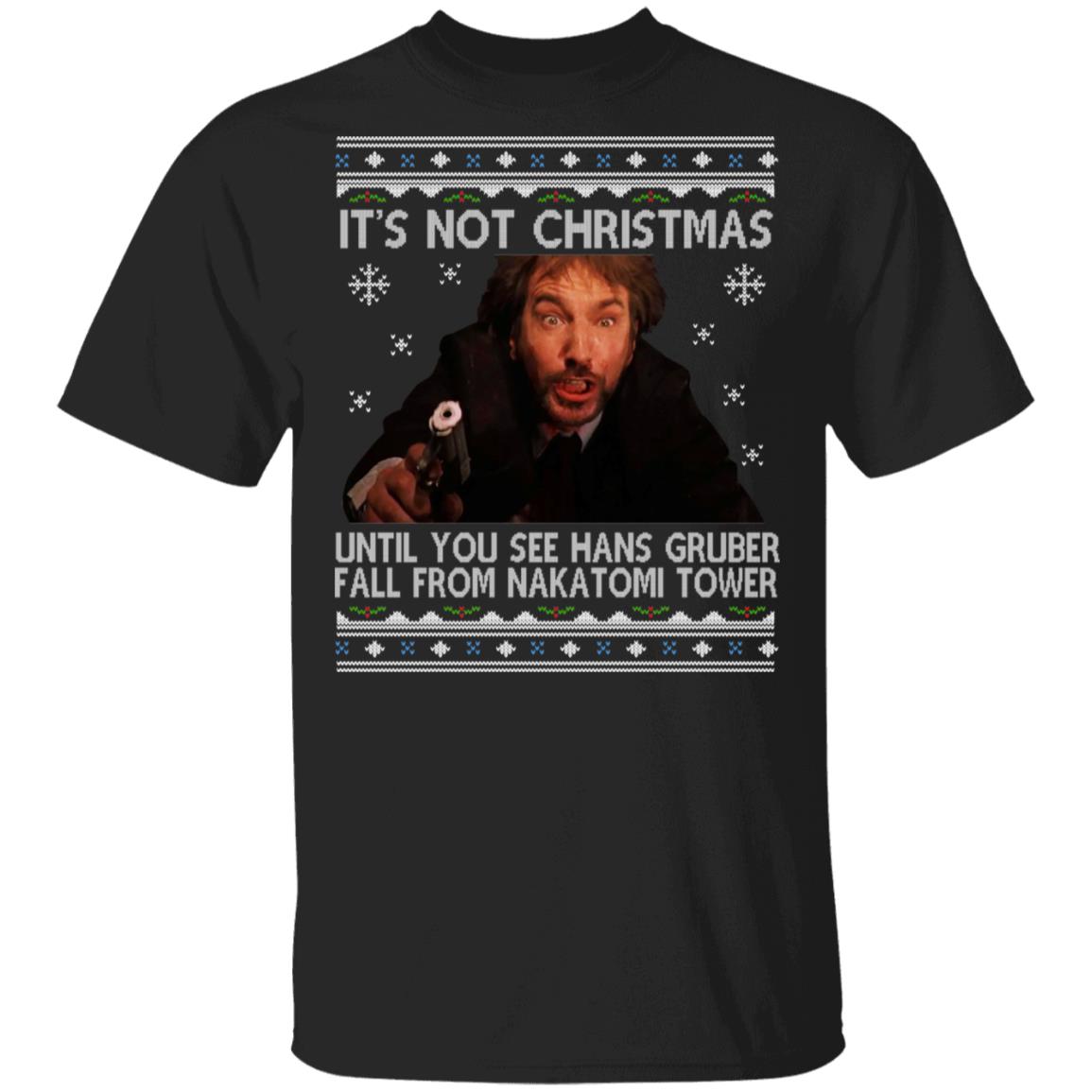 it's not christmas till hans gruber