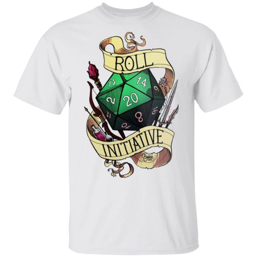 Roll Initiative T-Shirts, Hoodies, Long Sleeve 3