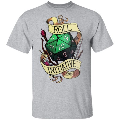 Roll Initiative T-Shirts, Hoodies, Long Sleeve 5