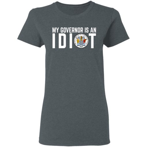 My Governor Is An Idiot New Jersey Seal T-Shirts, Hoodies, Long Sleeve 11