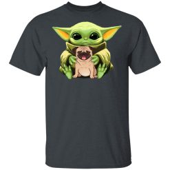 Baby Yoda Hug Pug Dog T-Shirts, Hoodies, Long Sleeve 29