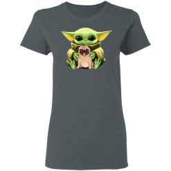 Baby Yoda Hug Pug Dog T-Shirts, Hoodies, Long Sleeve 35