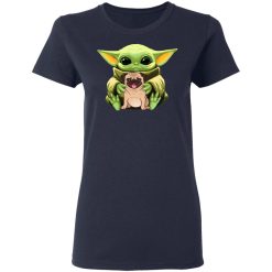 Baby Yoda Hug Pug Dog T-Shirts, Hoodies, Long Sleeve 37