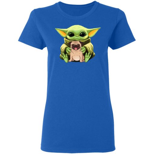 Baby Yoda Hug Pug Dog T-Shirts, Hoodies, Long Sleeve 17